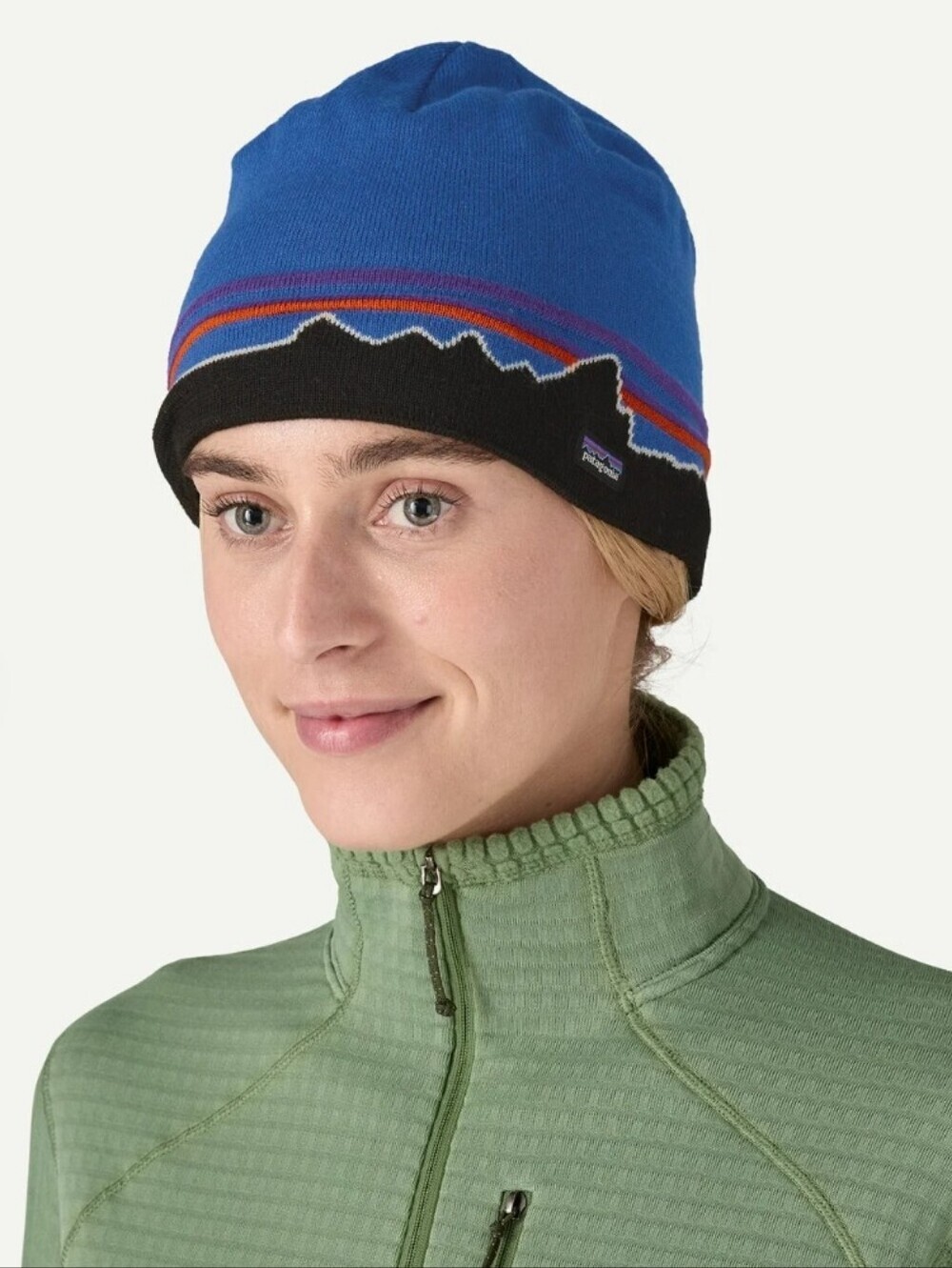 Patagonia Beanie Hat Classic Fitz Roy: Andes Blue